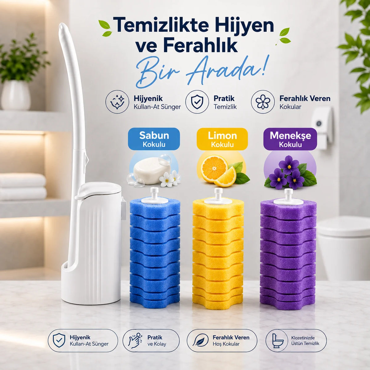 Banyo Temizlik Seti
